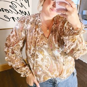 INC International Concepts Boho Top